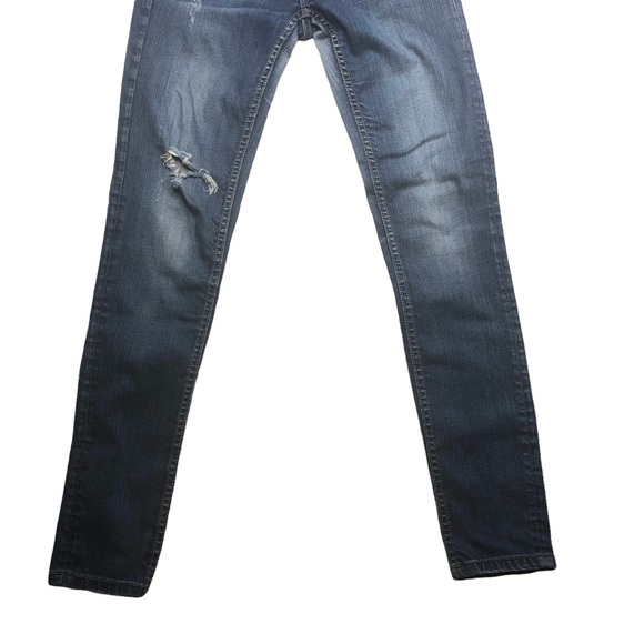 Vigoss Studio Low Rise Stretch Distressed Skinny Jeans - Picture 6 of 15